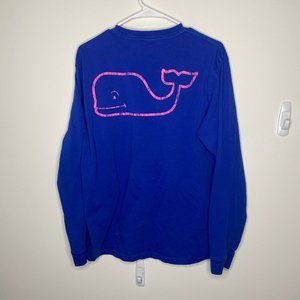 Vineyard Vines Long Sleeve Whale T-Shirt